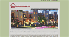 Desktop Screenshot of bareillyproperties.com